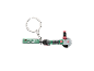Angle grinder shaped keychain with the text 'EST. 1996'.