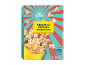 Microwave popcorn cheese flavour box, 3x100g, with a circus theme.