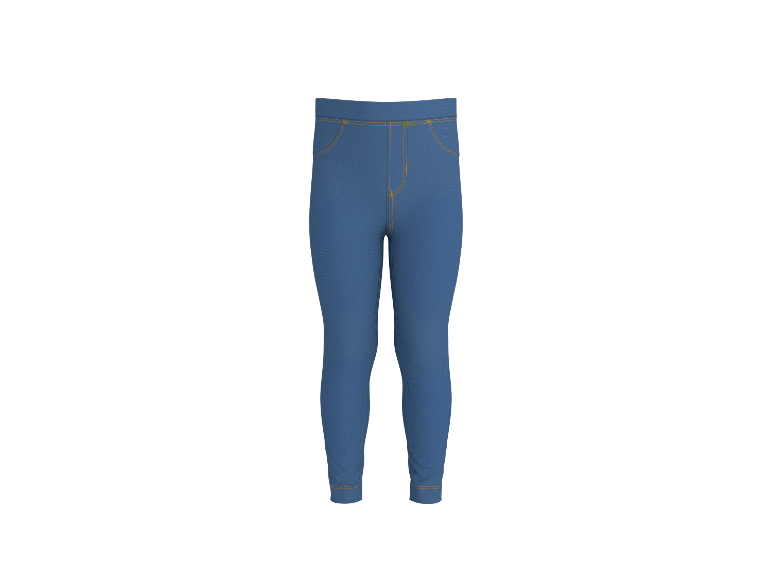 Lupilu kids' thermal jeggings with a denim look.