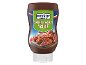 BBQ sauce bottle with chicken wings and the text 'Smokey-Ranch Sauce'.