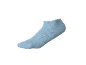Light blue ankle sock.