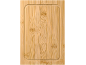 Bamboo cutting board with juice groove