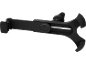 Black universal phone or tablet holder with adjustable arm