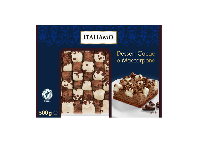 ITALIAMO dessert with cocoa and mascarpone, 500 g