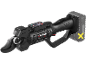 Cordless electric pruning shears with control panel and handle, without battery.