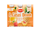 Multi-fruit L. Casei drink with vitamins B6 and D, 6 x 100g.