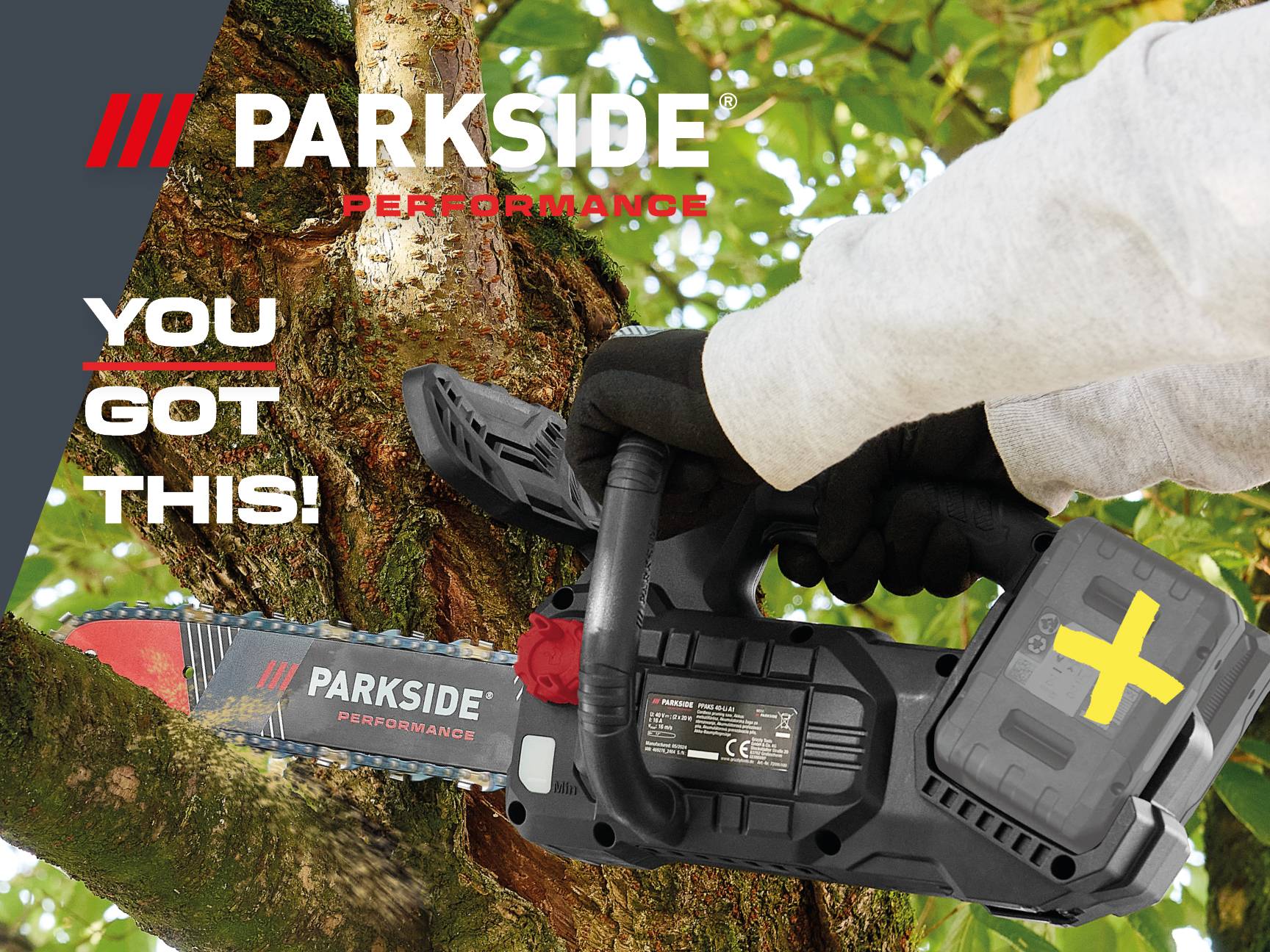 PARKSIDE® PERFORMANCE: You got this!