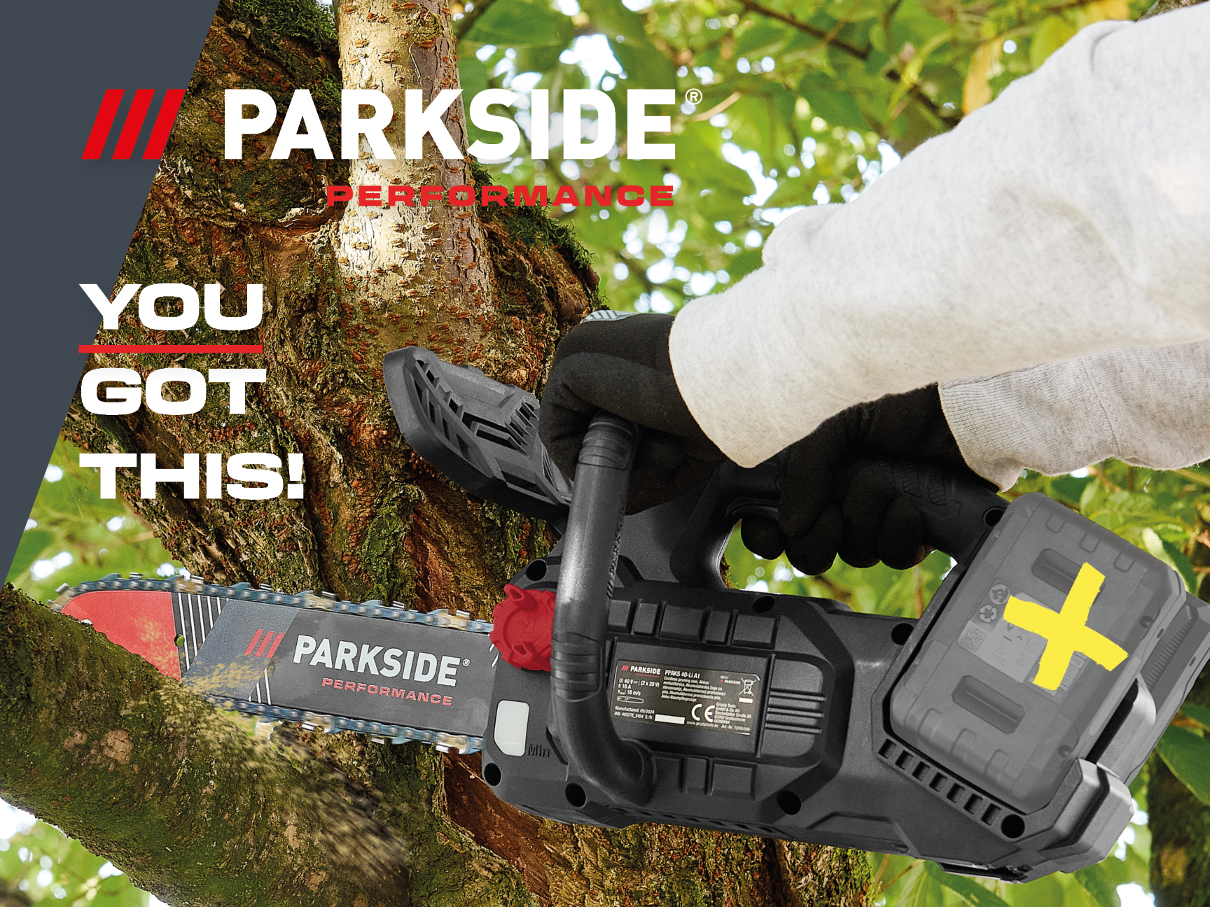 PARKSIDE® PERFORMANCE: You got this!