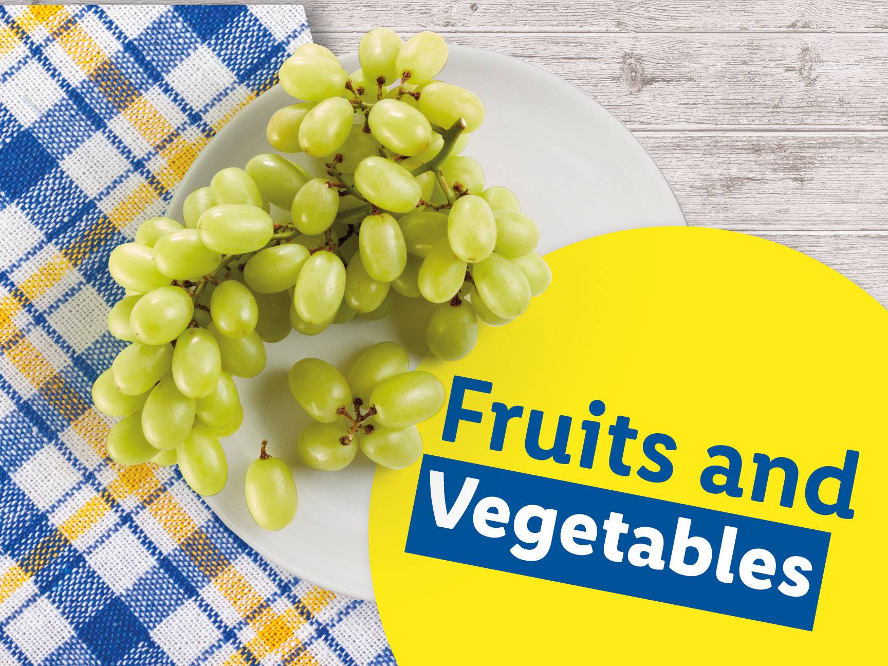 Fruits and Vegetables