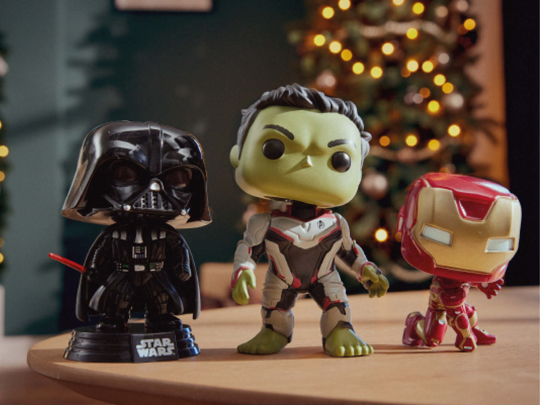 Christmas with your heroes