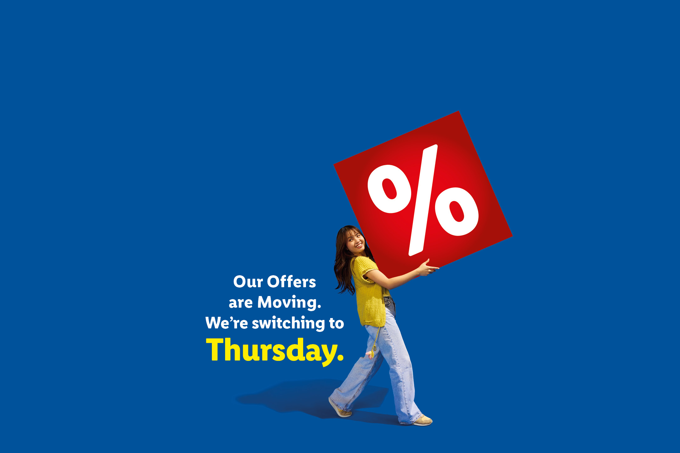 New  - Our offers are moving.