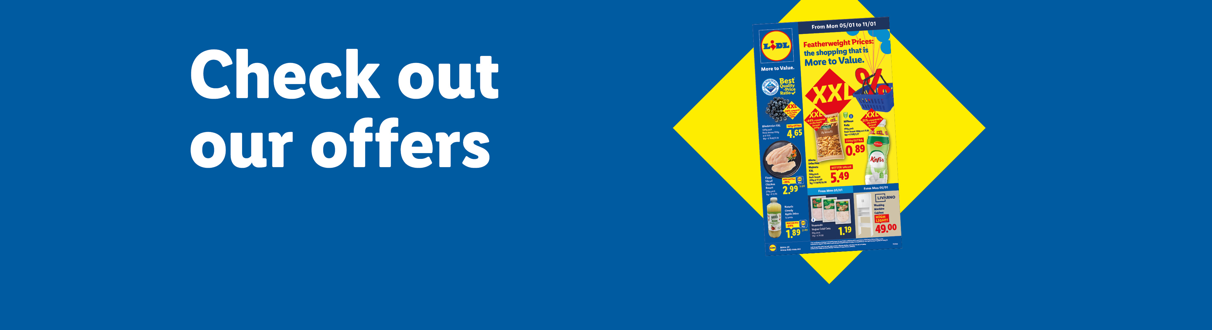 Check out our offers: Lidl flyer valid from 05/01.