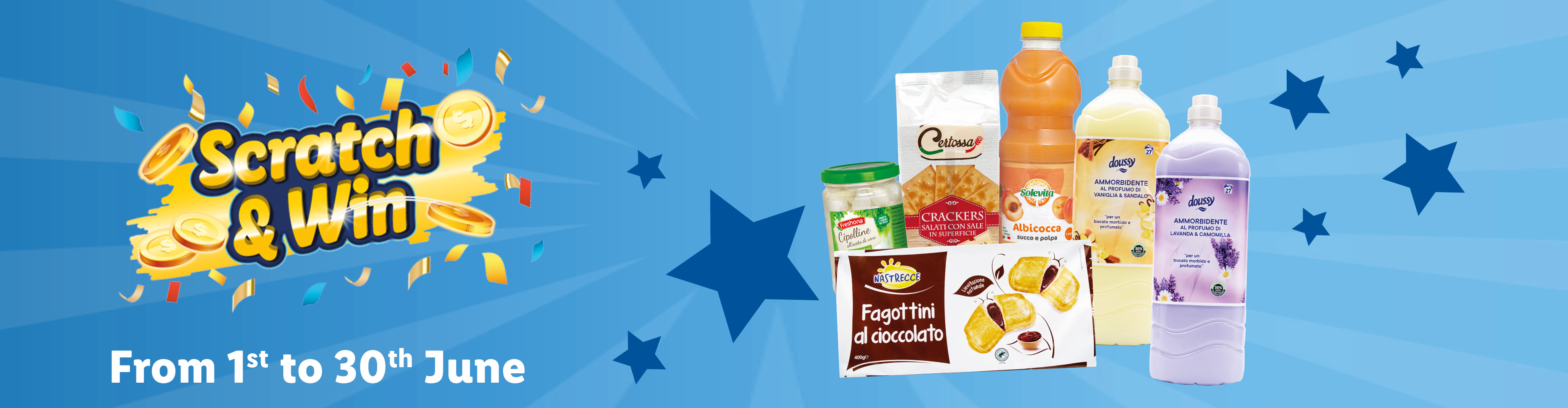 Scratch & Win from 1st to 30th June